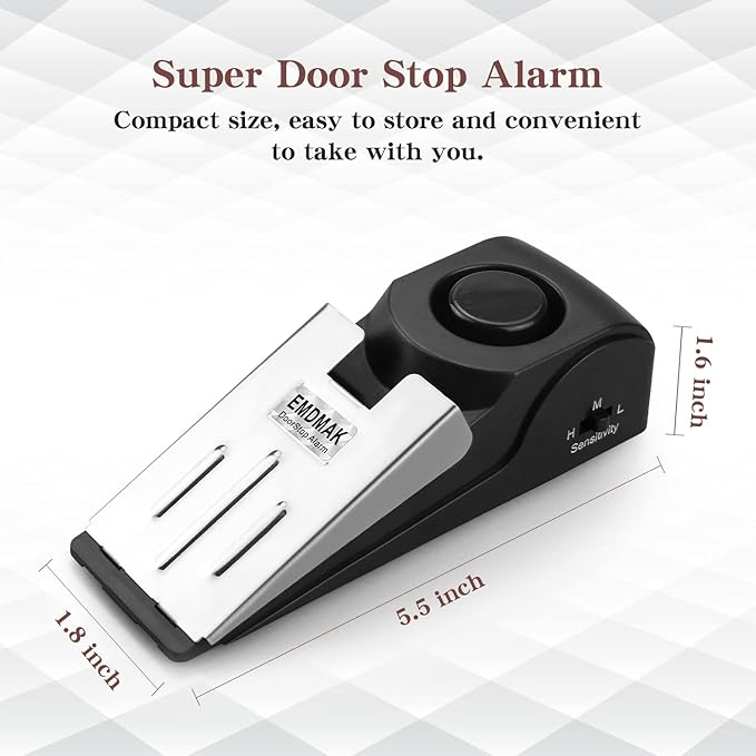 Security Door Stop Alarm