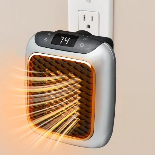 HeatEase™ 800W Wall Outlet Mini Heater